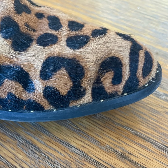 Steven by Steve Madden Cain Leopard Print Clio Ankle Flat Booties Size 8.5 - Picture 12 of 12
